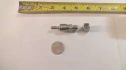 SWAGELOK STAINLESS QUICK CONNECT STEM 1/4 TUBE SS-QC4-S-400, USED