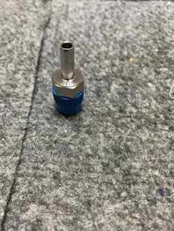 STAINLESS STEEL SWAGELOK TUBE FITTING, MALE 6 MM TUBE OD X 1/4 IN. SS-6-MTA-1-4