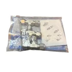 (3)-PACK SWAGELOK SS-600-3-6-4 REDUCING UNION TEE FITTINGS