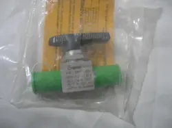 NEW SWAGELOK SS-42VCR4 BALL VALVE 1/4 VCR