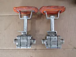 SWAGELOK SS-S63PS8 1/2 COMPRESSION STEAM BALL VALVE 316SS