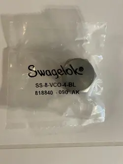 SEALED SWAGELOK SS-8-VCO-4-BL