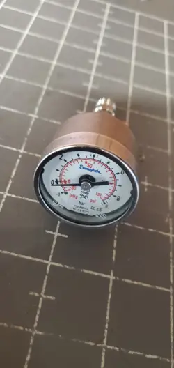 GUAGE 0-130PSI 0-9