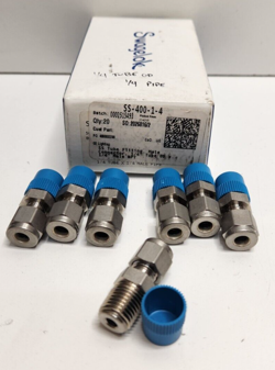 LOT OF 7 NEW OLD STOCK! SWAGELOK 1/4