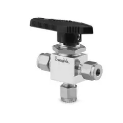 SWAGELOK SS-42GXS4-1466 SS 1-PIECE 40G SERIES 3-WAY BALL VALVE FNSP
