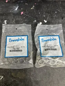 NEW SWAGELOK SS-1214-1 & SS-1213-1 FRONT & BACK FERRULES, 3/4