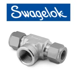 SWAGELOK SS-400-3-4TTF STAINLESS STEEL 1/4 TUBE X 1/4 FEMALE NPT X 1/4 TUBE TEE