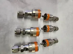 3 SETS- SWAGELOK QC  ORANGE,  1/4