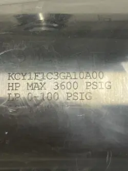 3600 PSIG
