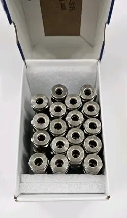 (BOX OF 18) SWAGELOK SS-400-1-4 STAINLESS STEEL TUBE FITTING《NIB》1/4