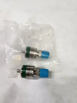 (2) NEW- SWAGELOK  SS-QC4-S-4PMK1  NOT SURE OF SWAGELOK NUMBER SEE DISCRIPTION