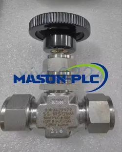 1PCS NEW SWAGELOK SS-1RS12MM NEEDLE VALVE DHL SHIPPING