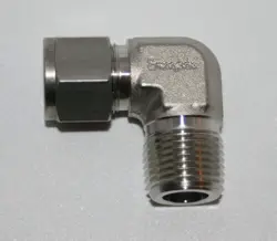 1- SWAGELOK STAINLESS STEEL ELBOW CONNECTOR, 1/2