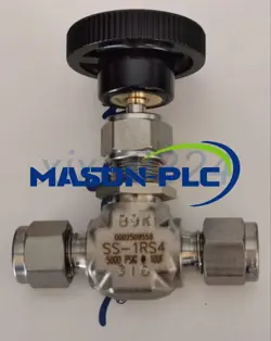 1PCS NEW SWAGELOK SS-1RS4 NEEDLE VALVE 1/4 DHL SHIPPING