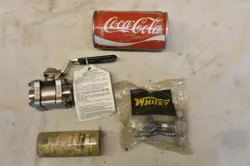 PARKER 6Z-C6L1-SS CHECK VALVE STAINLESS WHITEY SS-63TSW6P 1/4