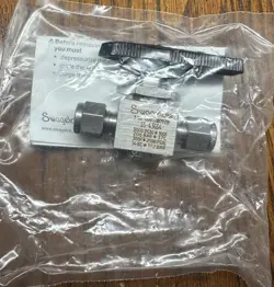  SWAGELOK STAINLESS STEEL 40G SERIES BALL VALVE, 1/4