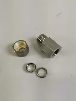 SWAGELOK SS-32 10/12FT0-7-4RG TUBE FITTING NEW