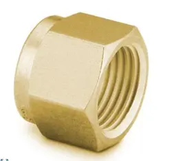 B-202-1 BRASS NUT FOR 1/8 IN. SWAGELOK TUBE FITTING (LOT OF 20)
