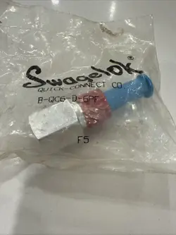 SWAGELOK SS-QC6-D-6PF QUICK CONNECT STEM *NEW*