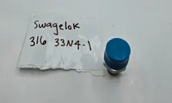 (QTY 3) SWAGELOK STAINLESS STEEL CONNECTOR FITTING TUBE 316 33N4-1