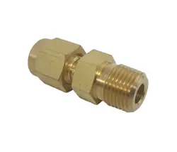 B-200-1-2BT BRASS SWAGELOK TUBE FITTING  (QTY 1)