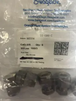 SWAGELOK FITTINGS WHOLE LOT