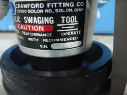 HYDRAULIC SWAGING