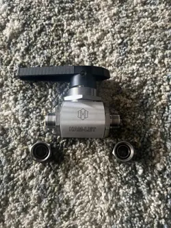 NEW HAM-LET H6800SSL1/2PSS STAINLESS STEEL BALL VALVE 6000PSI NOT SWAGELOK