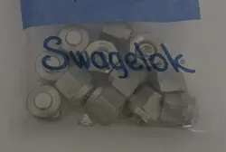 (12) SWAGELOK SS-400-P STAINLESS PLUGS NEW 1/4 TUBING 