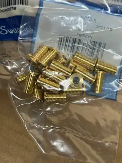 20PC SWAGELOK B-605-4 26PC SET BRASS TUBING