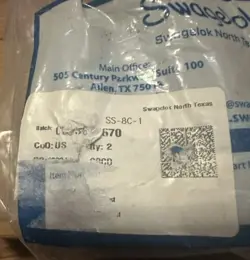 NEW BAG OF TWO 1/2