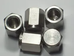 5 - CAJON SWAGELOK STAINLESS STEEL PIPE CAP FITTING, 1/4