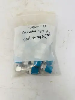 SS-810-11-8 STEEL CONNECTOR
