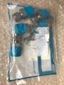SWAGELOK TUBE FITTING,MALE CONNECTOR,3/8IN TUBE ODX1/2IN.MALE ISO TAPERED THREAD