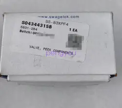 1PC NEW SWAGELOK SS-83XPF4 BALL VALVE BRAND NEW FEDEX OR DHL