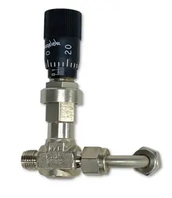 SWAGELOK SS-4MG-MH SS MEDIUM FLOW METERING VALVE 1/4 TUBE FITTING VERNIER HANDLE