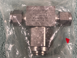 NUPRO SWAGELOK SS-6TF-90 MICRON FILTER 3/8 TUBING NEW OLD STOCK