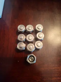 10 -  SWAGELOK STAINLESS STEEL TUBE PLUG FITTINGS,  1/4