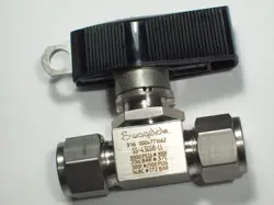 1- SWAGELOK STAINLESS STEEL 40G SERIES BALL VALVE, 1/2
