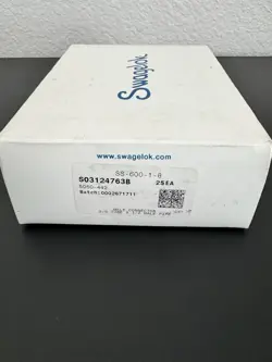 SWAGELOK SS-600-1-8 STAINLESS STEEL BOX OF 25 FITTINGS