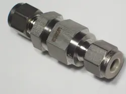 1- SWAGELOK STAINLESS STEEL POPPET 6000 PSI CHECK VALVE, 1/4