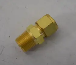 BRASS SWAGELOK BRASS MALE CONNECTOR FITTING 1/2