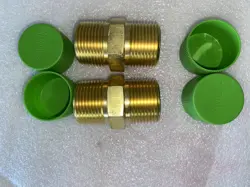 1 - CAJON/SWAGELOK BRASS NIPPLE 1