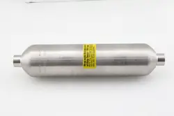 SAMPLE CYLINDER 300CC, SWAGELOK/WHITEY 304L-HDF4-300CC 1/4 NPT DOUBLE ENDED.