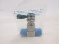 SWAGELOK, SS-DLV51 NUPRO 1/4 TURN HIGH PRESSURE VALVE, VCR, USED