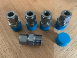 5- SWAGELOK STAINLESS STEEL CONNECTOR, 1/2