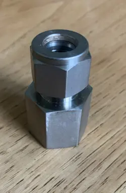 3- SWAGELOK STAINLESS STEEL CONNECTOR, 1/2