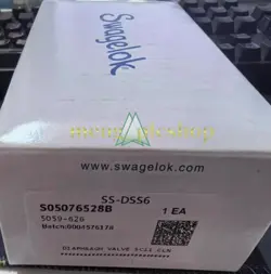 ONE SWAGELOK SS-DSS6 VALVE NEW