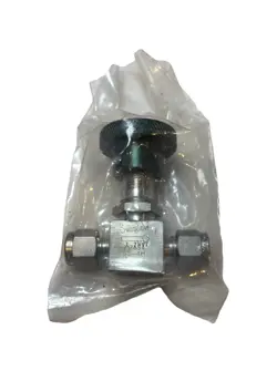 SWAGELOK SS-4H STAINLESS STEEL BELLOWS SEALED VALVE SS STEM TIP (NEW)