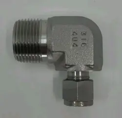 SWAGELOK 316L STAINLESS TUBE FITTING,  3/8 IN. TUBE OD X 3/4